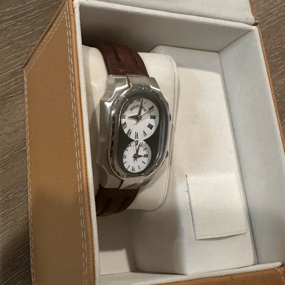 Philip Stein Signature Large Case Mens Watch 2-G-CW-CCBR (2010s) - Picture 6 of 16